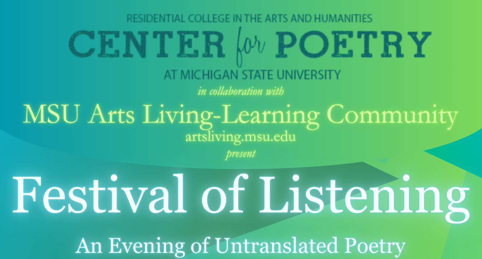 Read more about the article Festival of Listening