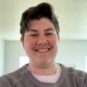 person smiling