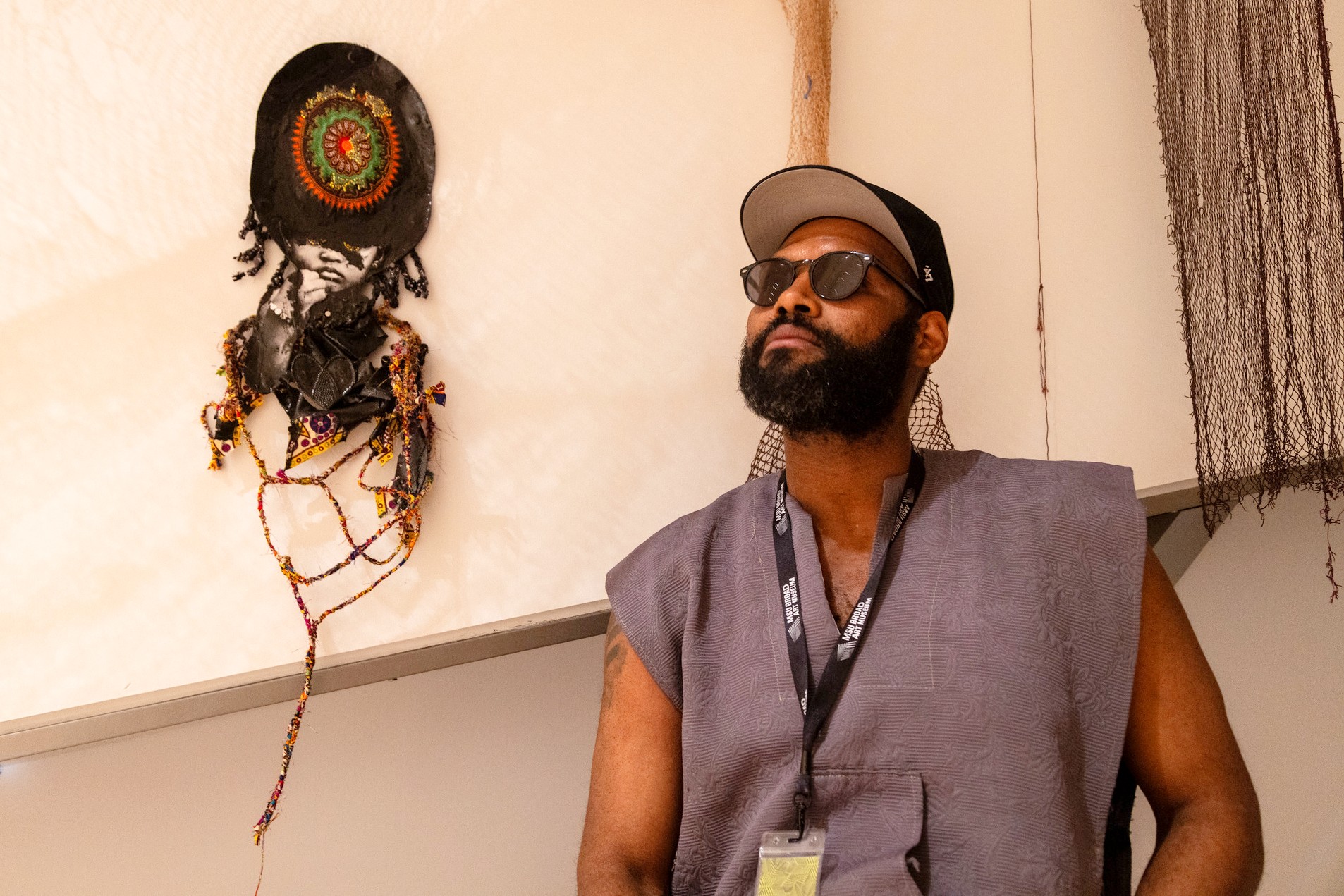 Read more about the article MFA Artist Uses Art as Activism to Challenge Stereotypes and Celebrate African Culture
