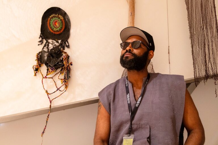 Read more about the article MFA Artist Uses Art as Activism to Challenge Stereotypes and Celebrate African Culture