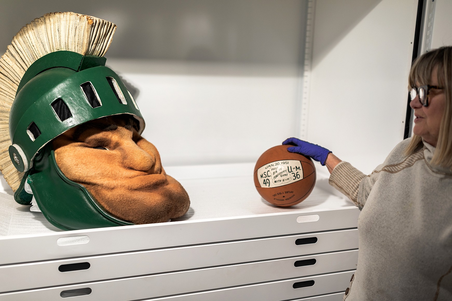 Read more about the article Museum Studies Students Curate Exhibition on 170 Years of MSU Traditions