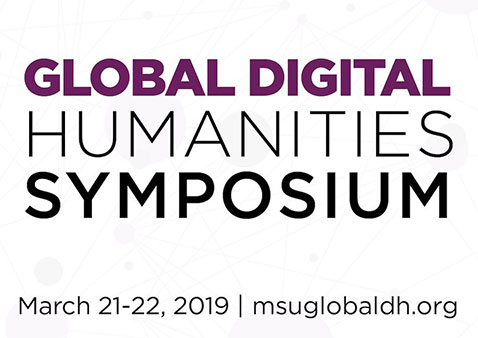 graphic that says "global digital humanities symposium"