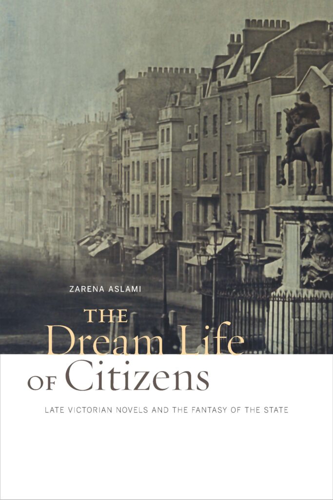 Book cover featuring 1839 daguerreotype of Trafalgar Square, London, by M. de St. Croix.