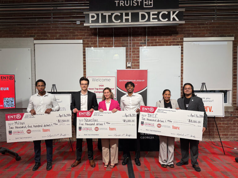 MSU Startup Wins UGA’s Next Top Entrepreneur